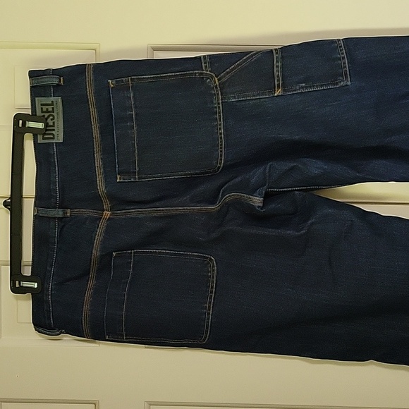Diesel men's dark wash Carpenter Jeans feat. Coca-Cola sz 34x29 - Picture 4 of 13